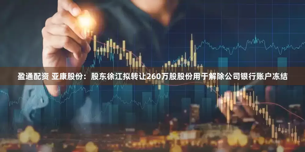 盈通配资 亚康股份：股东徐江拟转让260万股股份用于解除公司银行账户冻结