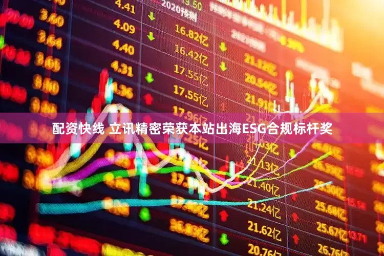 配资快线 立讯精密荣获本站出海ESG合规标杆奖