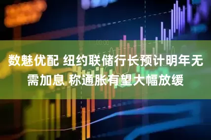 数魅优配 纽约联储行长预计明年无需加息 称通胀有望大幅放缓